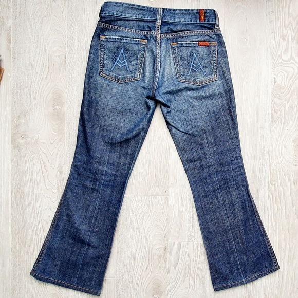 7 For All Mankind A Pocket Bootcut - Made in USA Jeans 🇺🇲 - Picture 5 of 10
